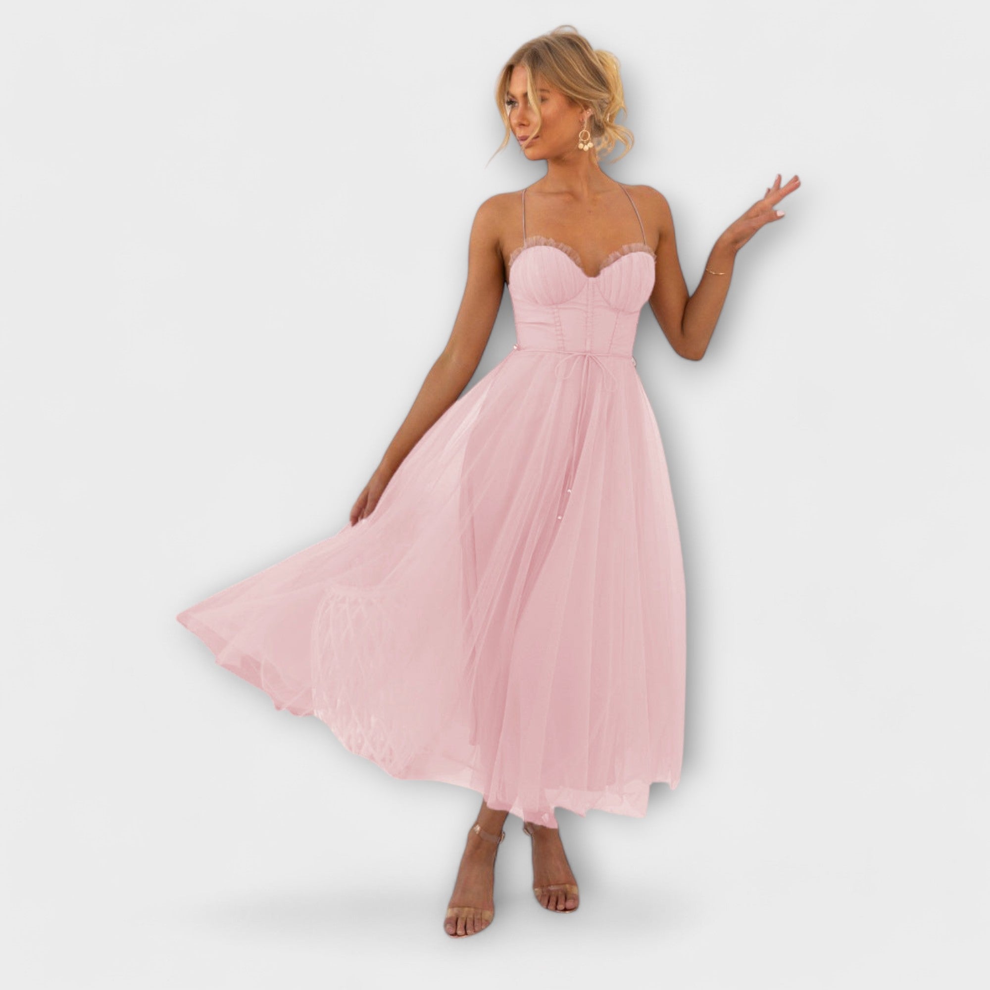Vestido Princesa Moderno de Chiffon