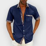 Camisa de manga curta para homens