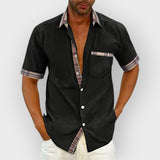 Camisa de manga curta para homens