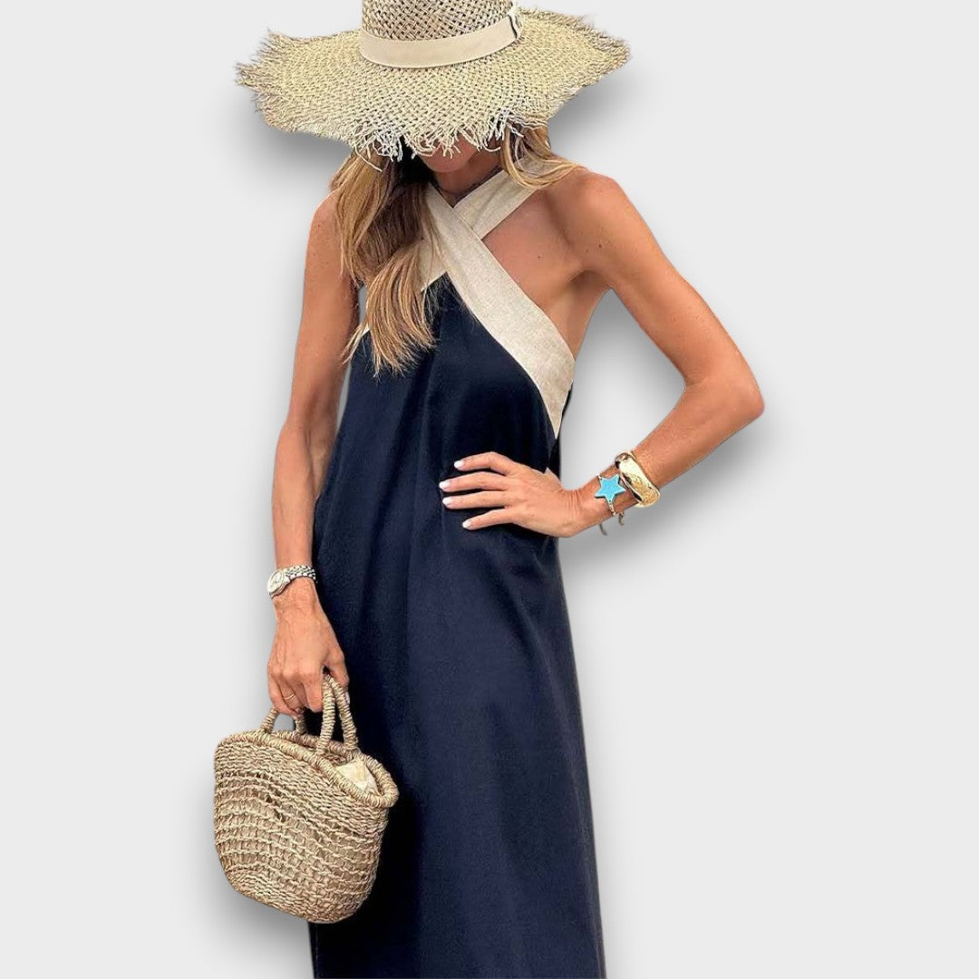 VANESSA - VESTIDO LONGO ELEGANTE