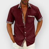 Camisa de manga curta para homens