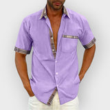 Camisa de manga curta para homens
