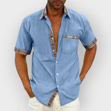 Camisa de manga curta para homens