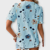 Emily - Blusa estilosa com decote pontudo