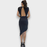 MÓNICA - VESTIDO ASSIMÉTRICO ELEGANTE