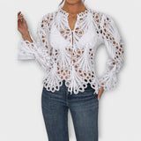 Blusa assimétrica Savannah