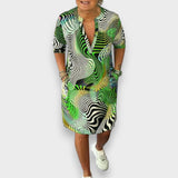 SÍLVIA - VESTIDO ELEGANTE DE VERÃO