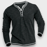 HEITOR - CAMISOLA DE MANGA LONGA ABOTOADA CASUAL