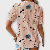 Emily - Blusa estilosa com decote pontudo