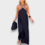 VANESSA - VESTIDO LONGO ELEGANTE