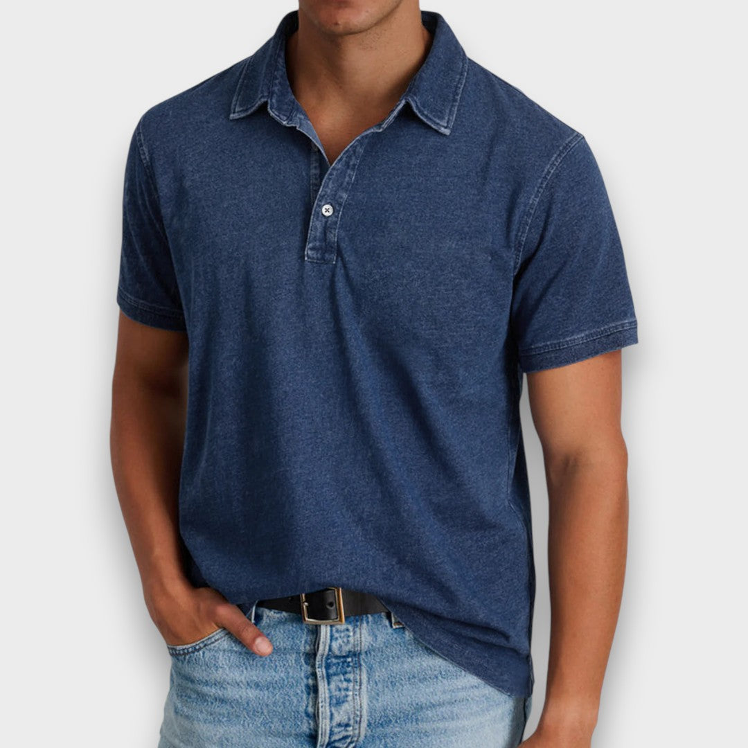 EDUARDO - POLO CLÁSSICO EM ALGODÃO PREMIUM