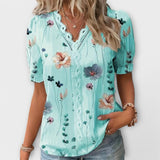 Emily - Blusa estilosa com decote pontudo