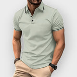 Polo de manga curta para homens