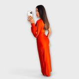 Amelia - Um vestido gracioso com uma finesse impecável