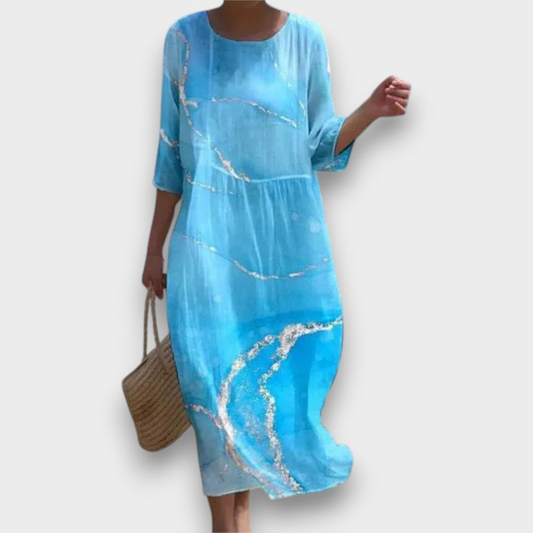 MIRANDA - VESTIDO FLORAL DE VERÃO