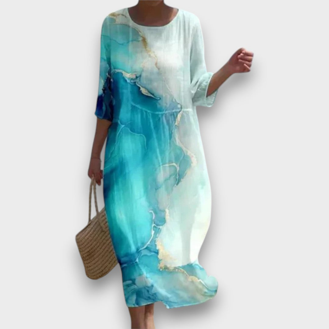 MIRANDA - VESTIDO FLORAL DE VERÃO