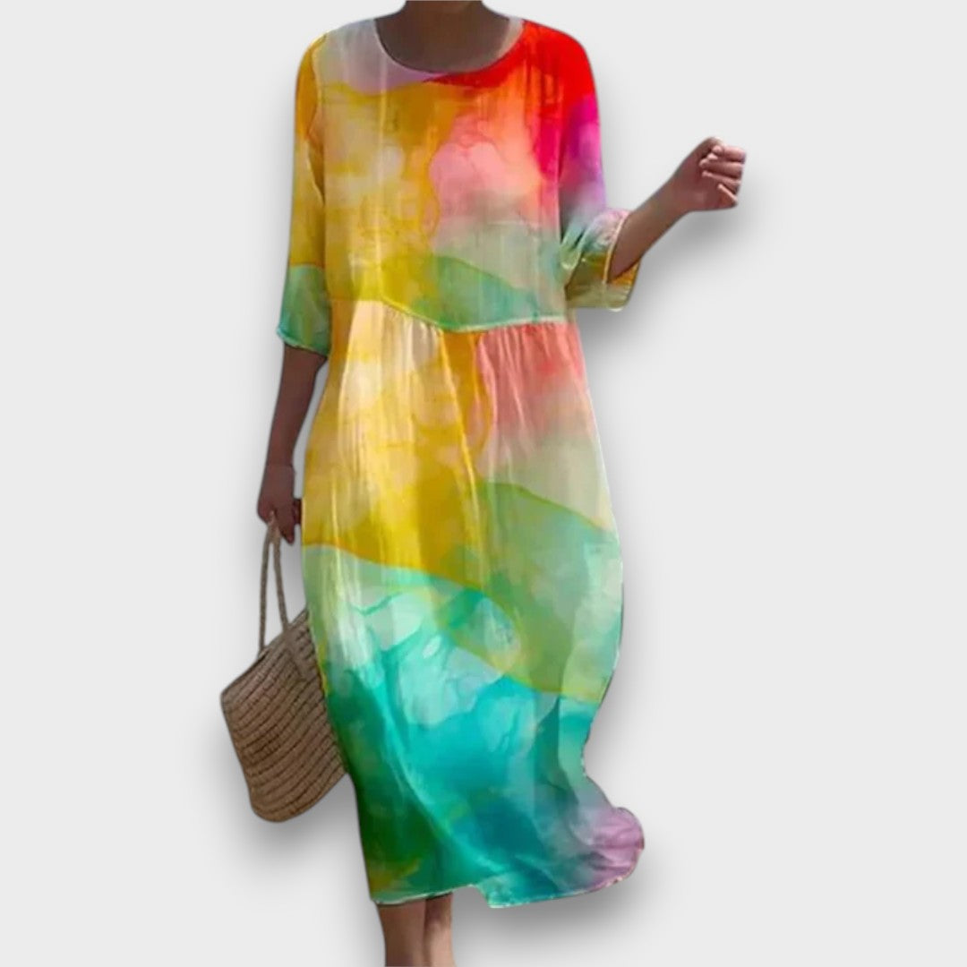 MIRANDA - VESTIDO FLORAL DE VERÃO