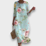 MIRANDA - VESTIDO FLORAL DE VERÃO
