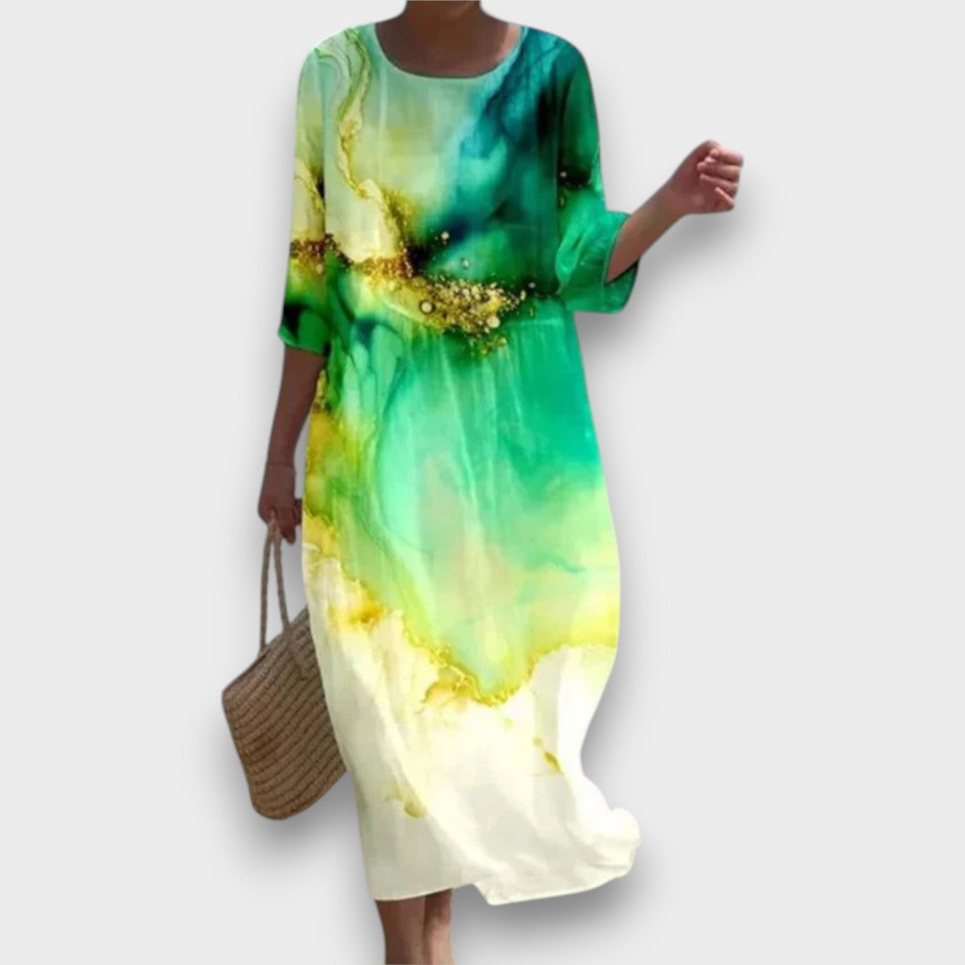 MIRANDA - VESTIDO FLORAL DE VERÃO