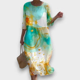 MIRANDA - VESTIDO FLORAL DE VERÃO