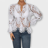Blusa assimétrica Savannah