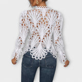 Blusa assimétrica Savannah