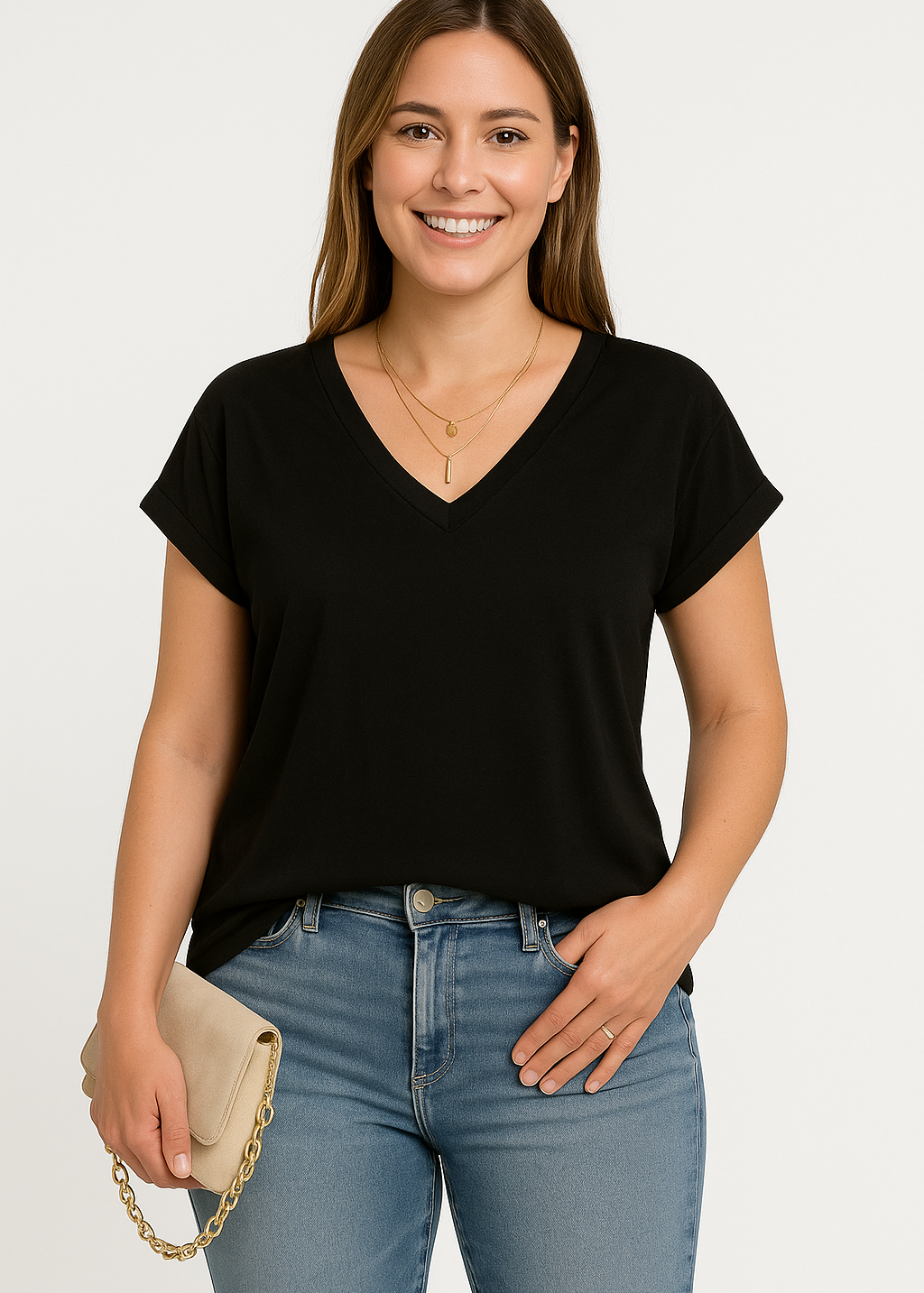 Helena - Blusa de manga curta