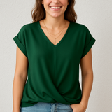 Helena - Blusa de manga curta