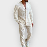 Camisa de manga longa e calça longa para homens