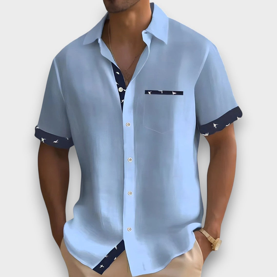 RICARDO - CAMISA MASCULINA ESTILO RESORT