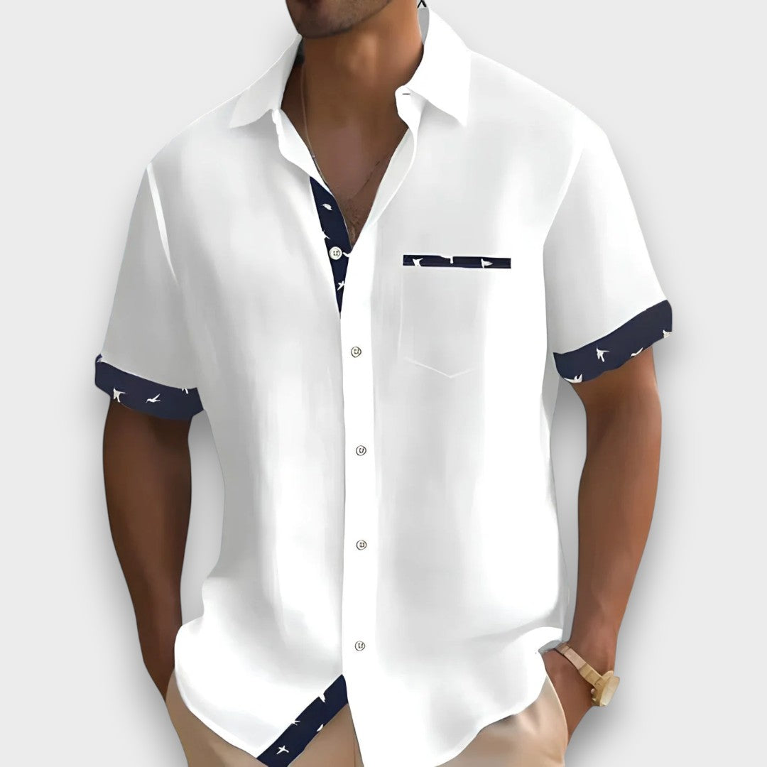 RICARDO - CAMISA MASCULINA ESTILO RESORT