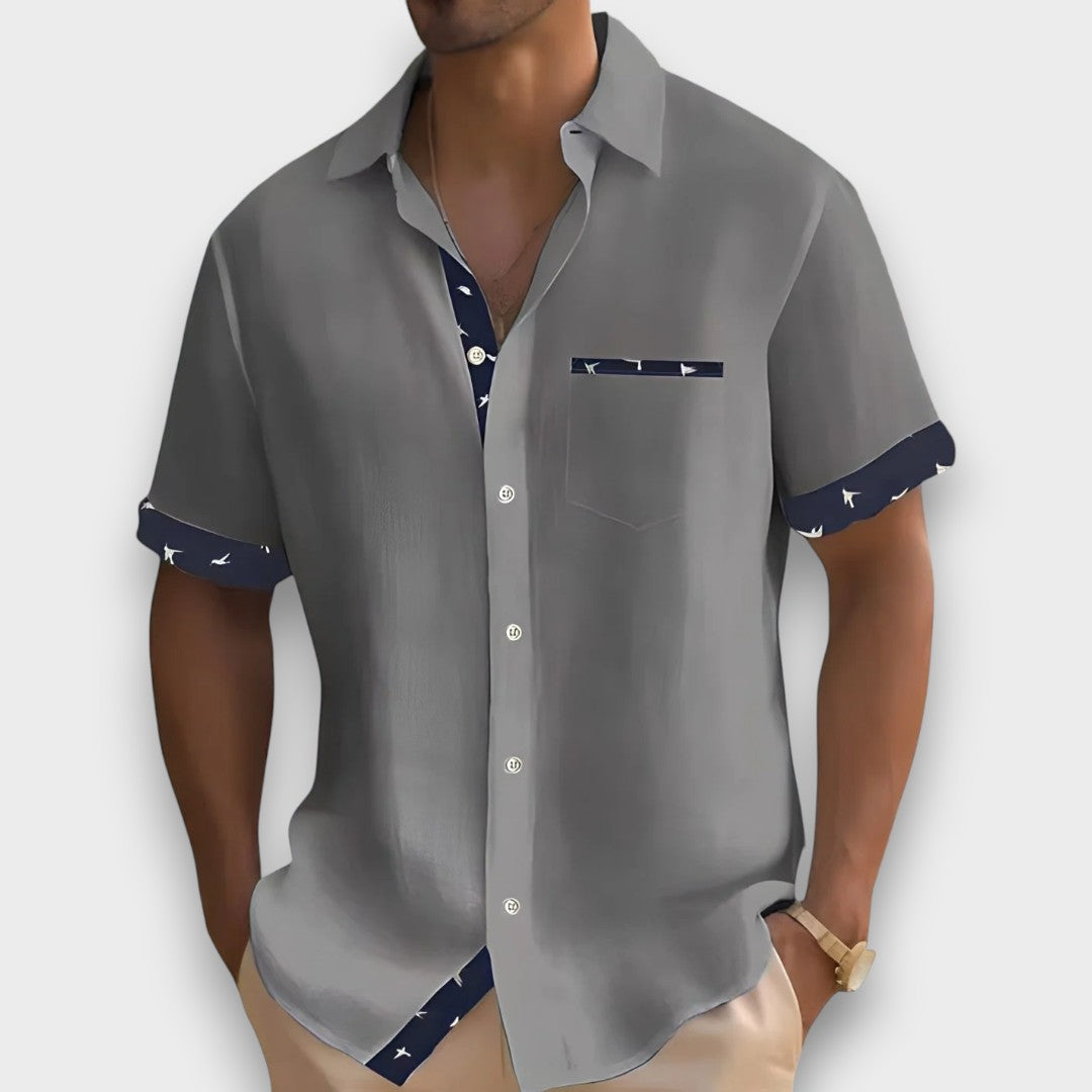 RICARDO - CAMISA MASCULINA ESTILO RESORT