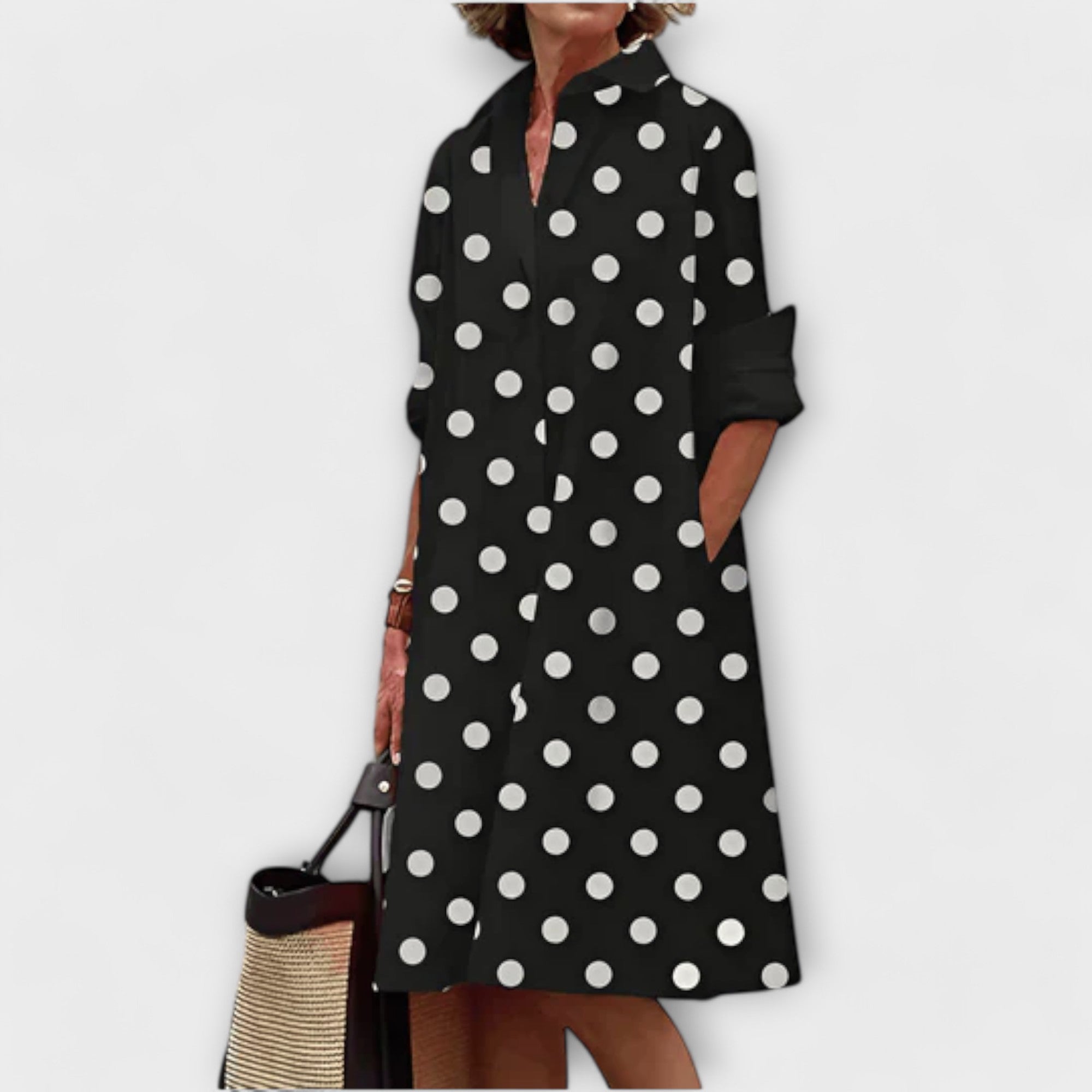 Elisa - Vestido Camisa Moderno