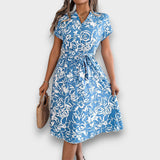 MARISA - VESTIDO FLORAL FRESCO PARA OS DIAS DE VERÃO
