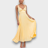 INÊS - VESTIDO PLISSADO RADIANTE DE VERÃO