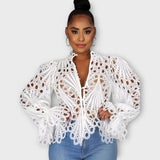 Blusa assimétrica Savannah