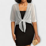 Olivia - Blusa com frente aberta