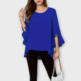 Blusa Aria - Primavera com decote redondo