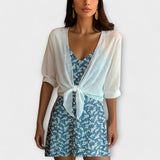 Olivia - Blusa com frente aberta