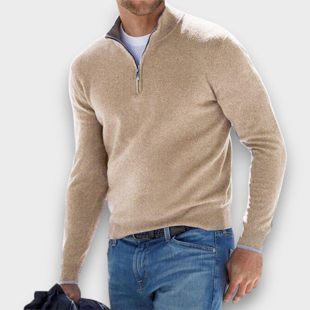 ÍGOR - CAMISOLA ESPORTIVA CONFORTÁVEL COM FECHO