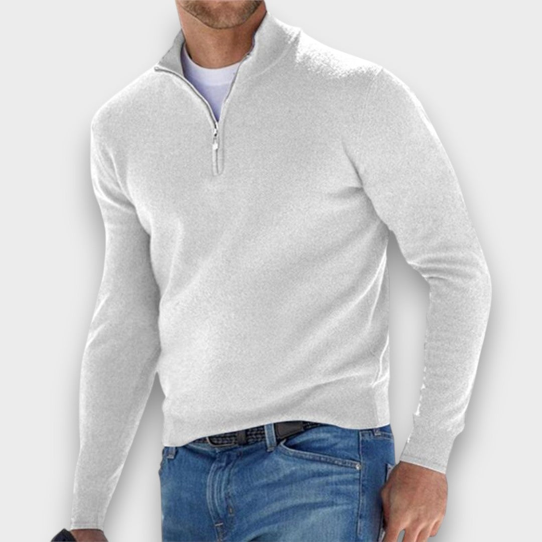 ÍGOR - CAMISOLA ESPORTIVA CONFORTÁVEL COM FECHO