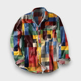KEVIN - CAMISA CASUAL  DE MANGA COMPRIDA QUADRICULADA