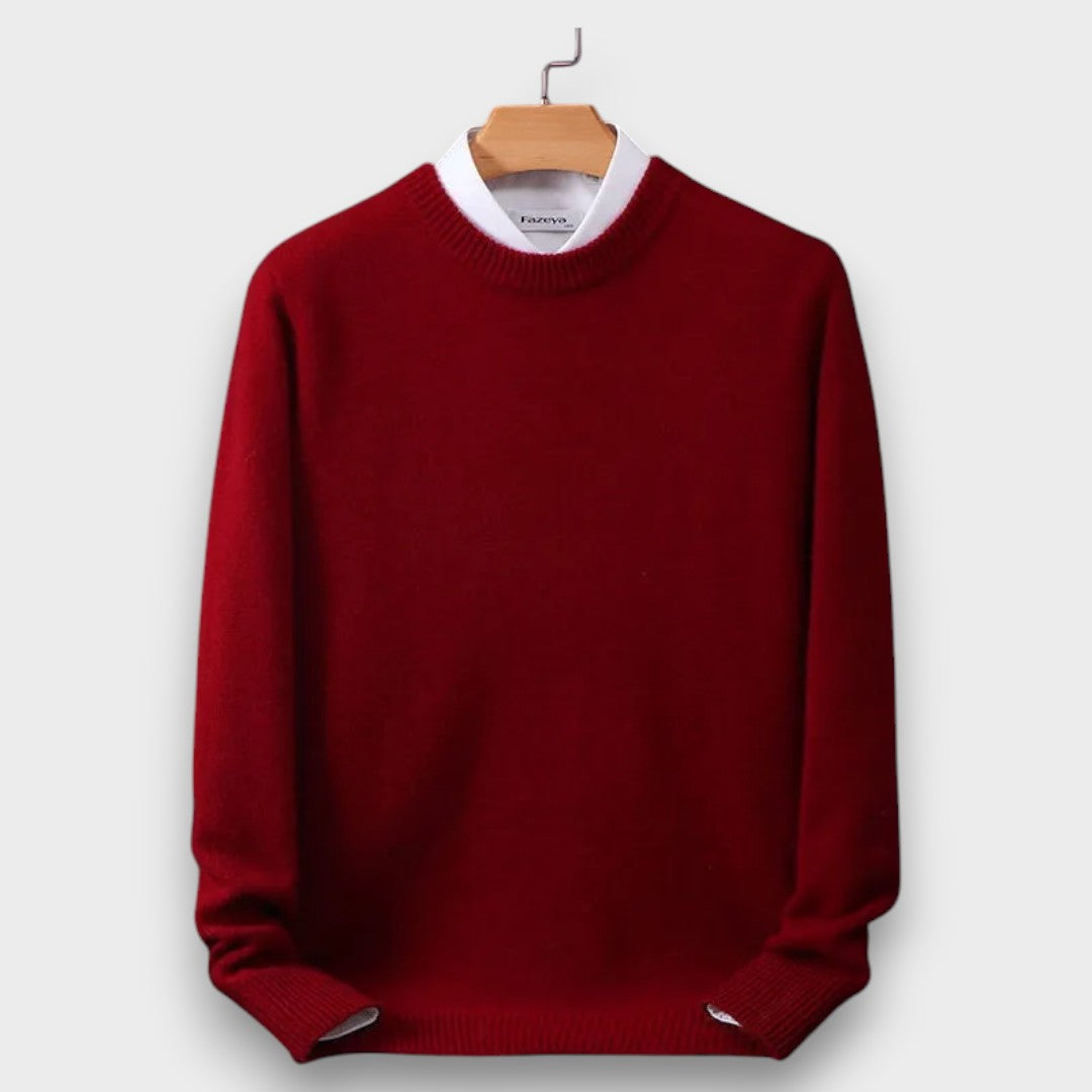 WILLIAM - CAMISOLA DE TECIDO CASHMERE CASUAL