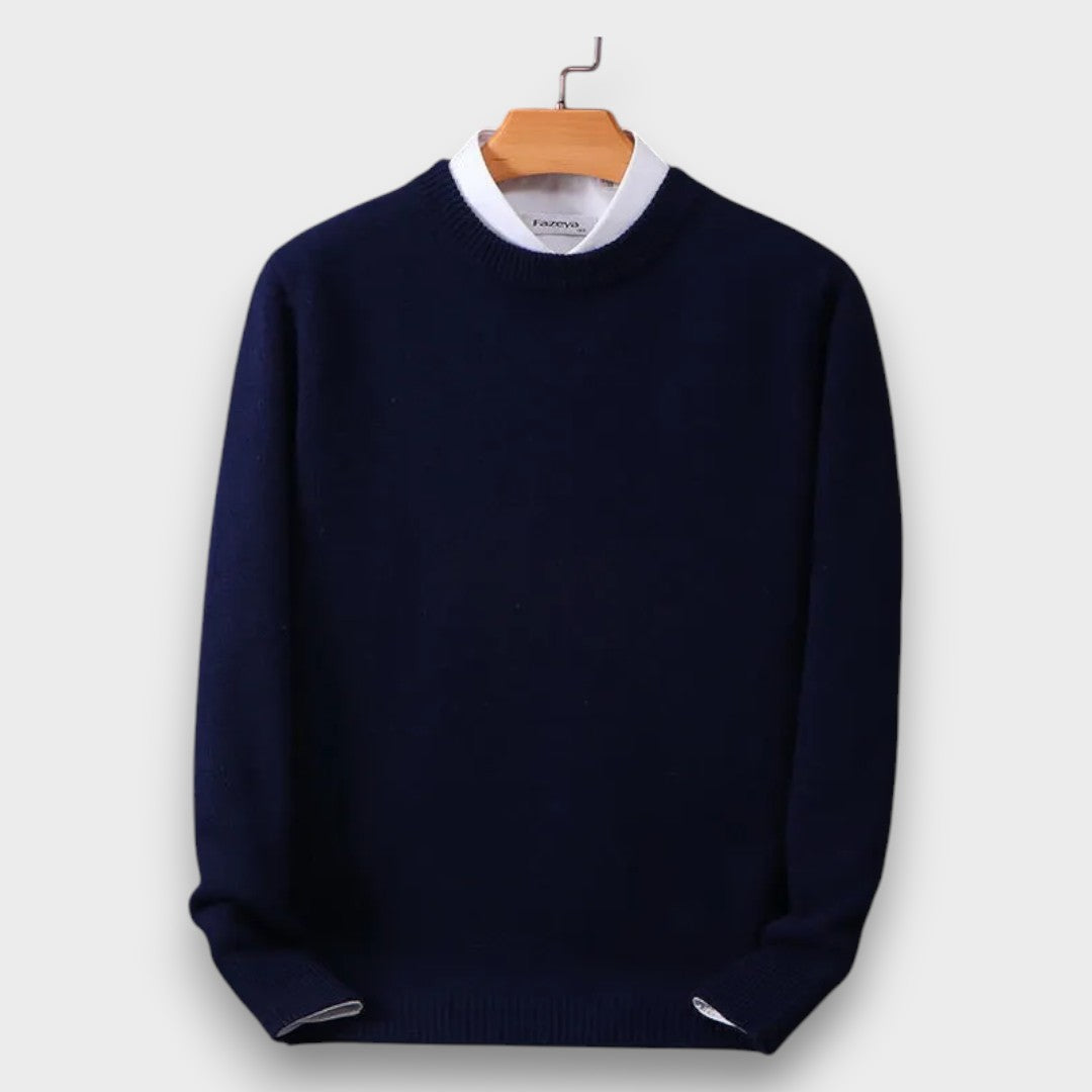 WILLIAM - CAMISOLA DE TECIDO CASHMERE CASUAL