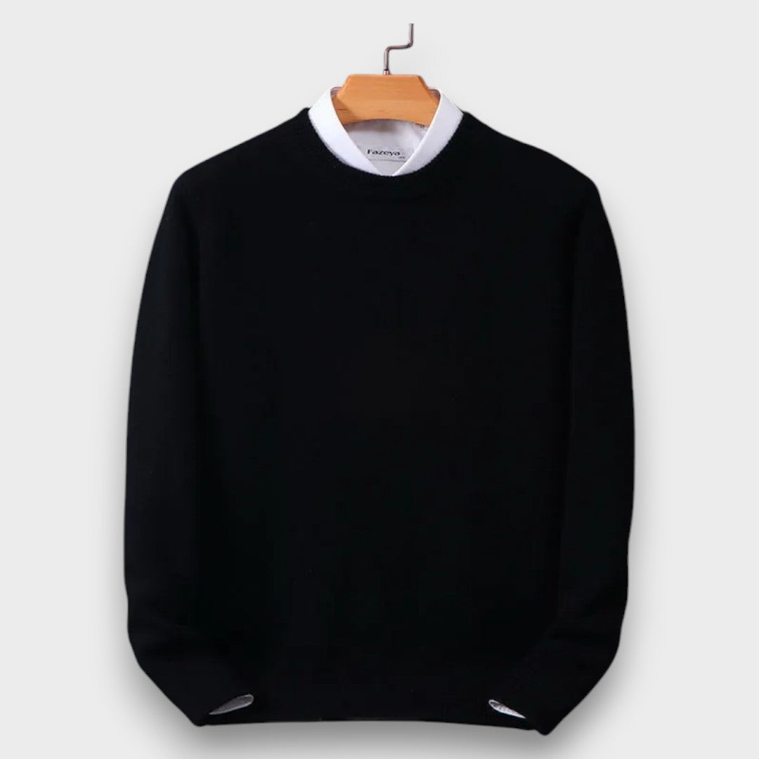 WILLIAM - CAMISOLA DE TECIDO CASHMERE CASUAL