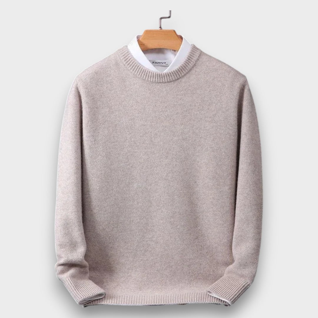 WILLIAM - CAMISOLA DE TECIDO CASHMERE CASUAL