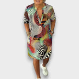 SÍLVIA - VESTIDO ELEGANTE DE VERÃO