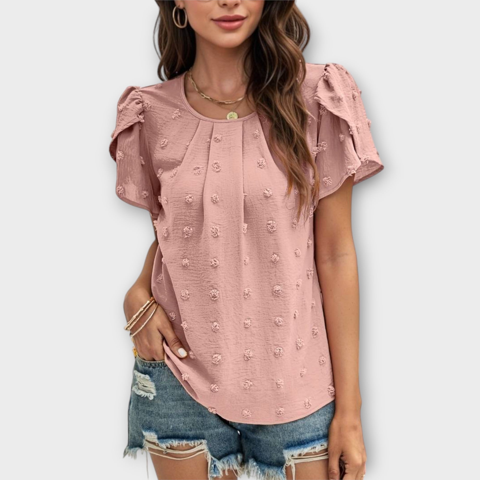 Charlotte - A blusa de bolinhas perfeita