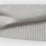 Pullover de malha acolchoada com meia abertura para homens