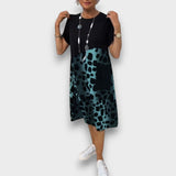 KELLY - VESTIDO MIDI ELEGANTE COM CORTE